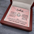 To My Soulmate Necklace - Best Gift for Soulmate for Valentine’s Day & Beyond - Crown Pendant Necklace
