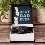 Best Dad Ever Gift - Men's Cross Bracelet