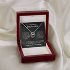 To My Beautiful Soulmate Necklace - Soulmate Necklace Gift for Surprises & Love Moments - Lucky In Love Necklace