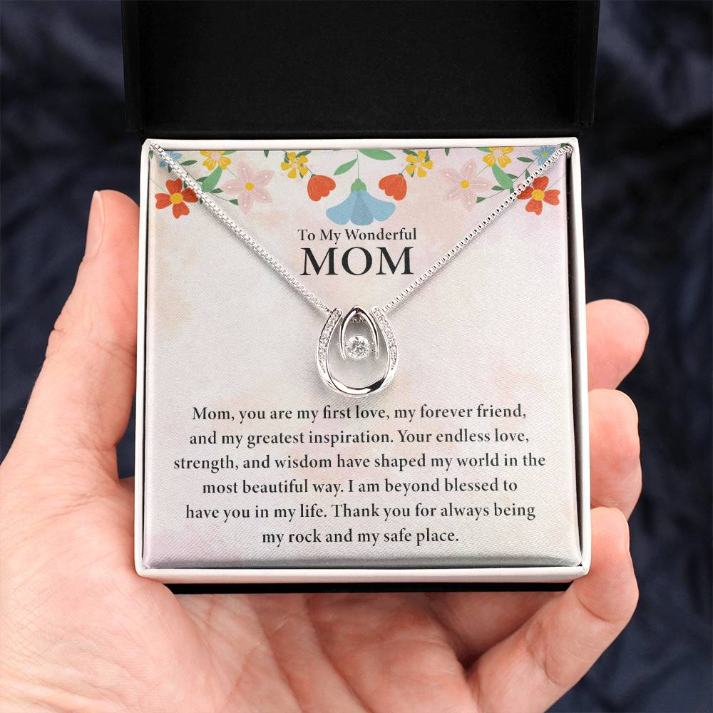To My Mom - Lucky In Love PARTNER - Perfect for Birthday, Christmas & Mother's Day