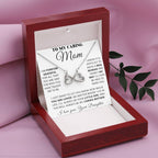 To My Caring Mom - You Will Always Be My Caring Mother - Endless Love Necklace - Best Gift For Mom