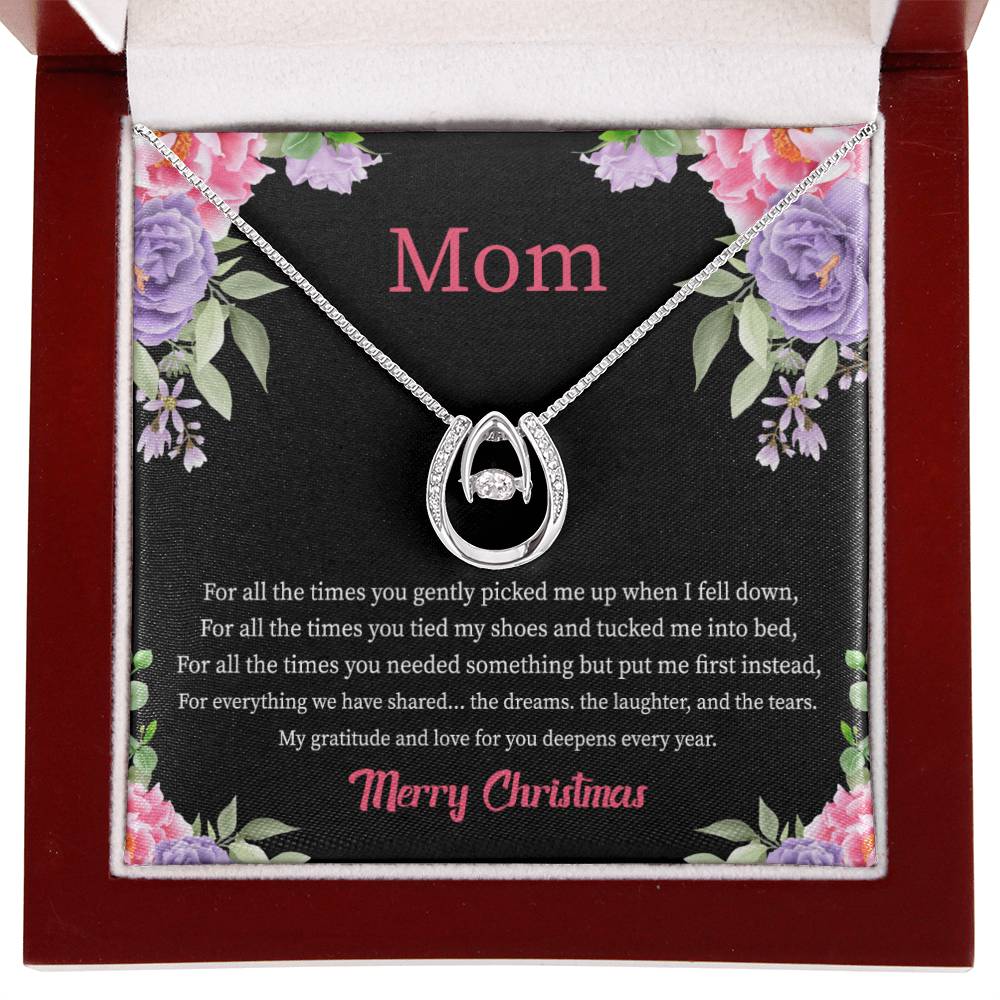 Christmas Gift for Mom - You Mean The World To Me - Lucky In Love PARTNER