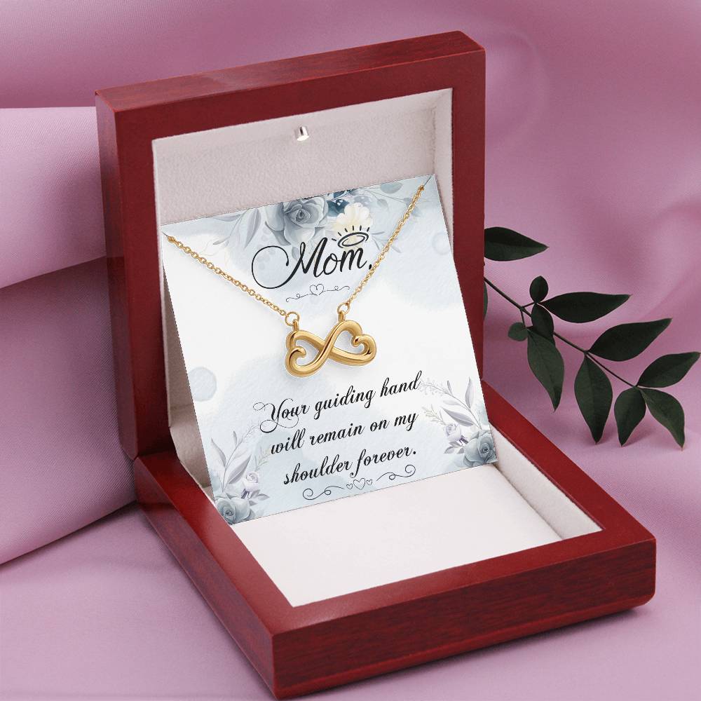Best Gift for Mom - Your guiding hand - Endless Love Necklace