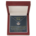 Best Gift for Wife from Husband - Emotional Love Jewelry for Birthday, Valentine’s Day, Anniversary & Christmas - Crown Pendant Necklace