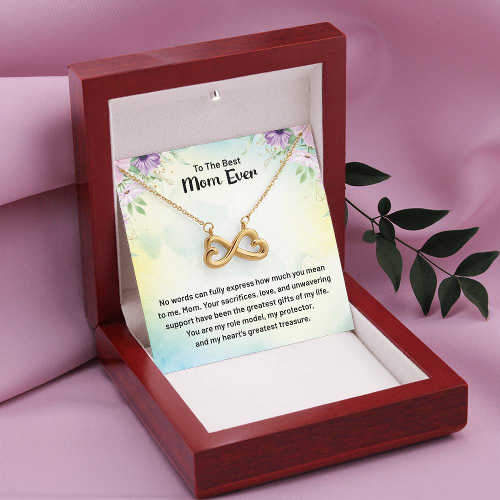 To The Best Mom Ever - You're My Role Model - Endless Love Necklace - Special Gifts For Mom