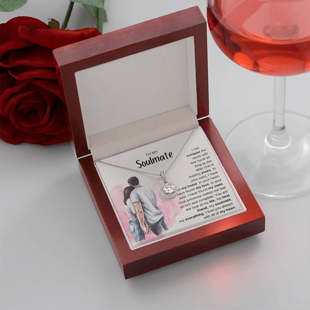 To My Soulmate Necklace - Special Gift for Birthday & Valentine’s Day - Eternal Hope Necklace