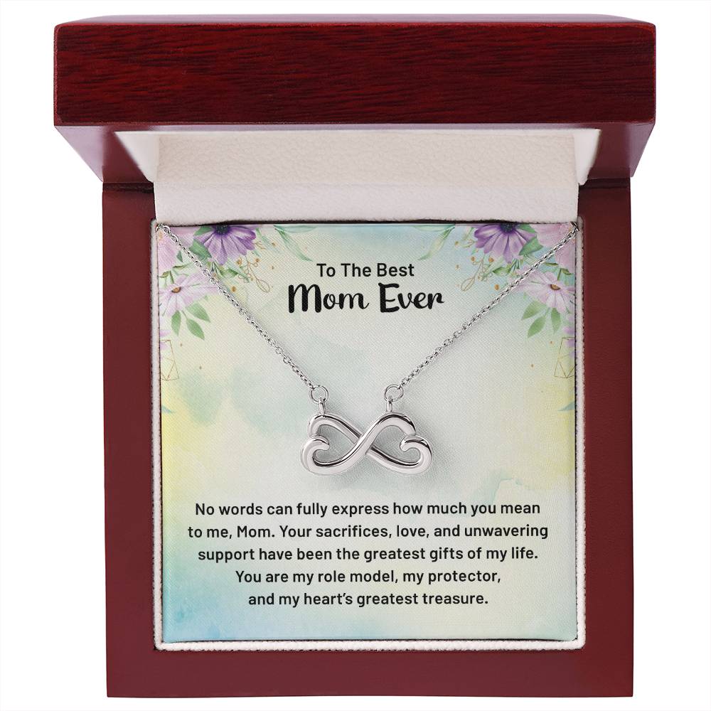 To The Best Mom Ever - You're My Role Model - Endless Love Necklace - Special Gifts For Mom