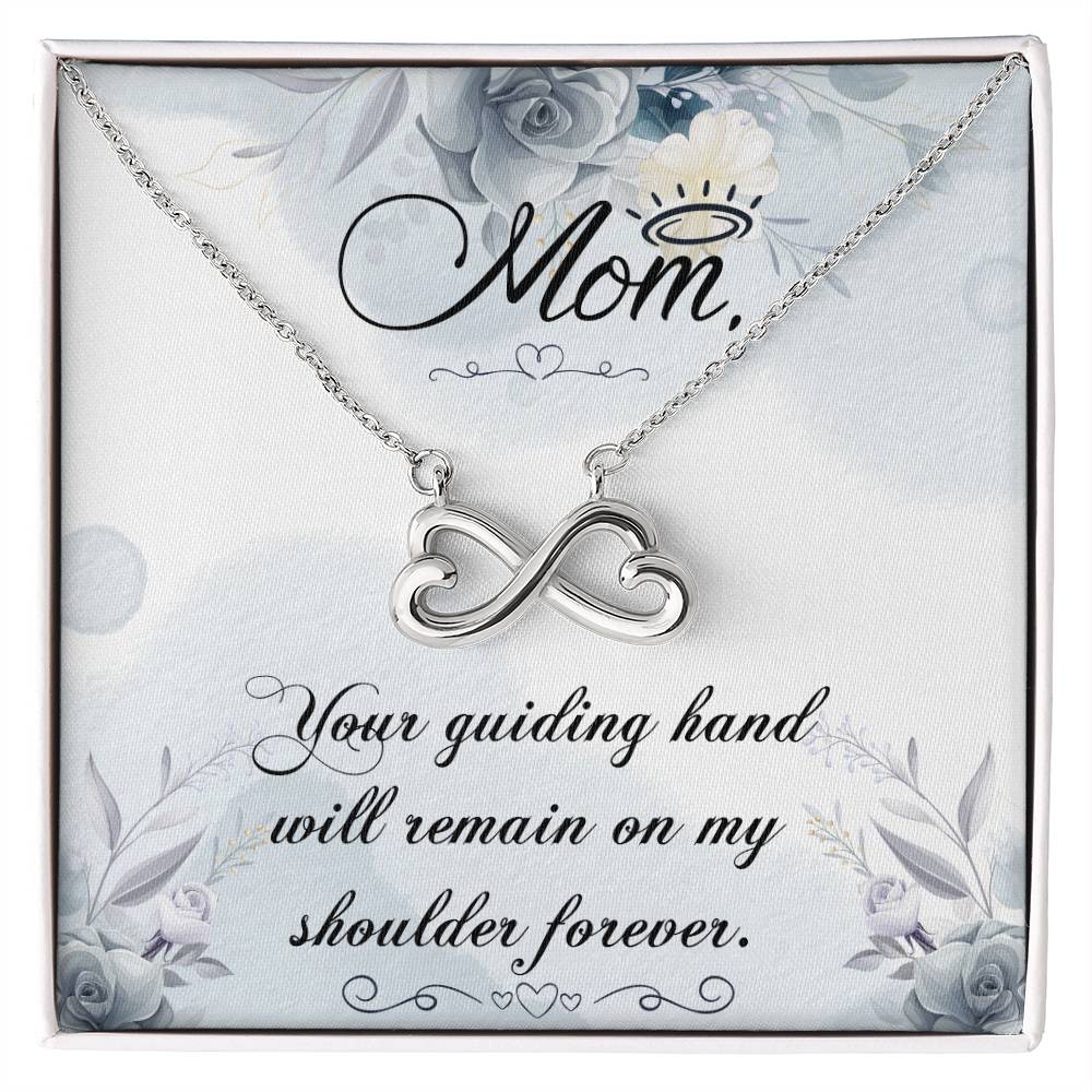 Best Gift for Mom - Your guiding hand - Endless Love Necklace