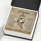 To My Daughter - I'm Proud To Be Your Father - Forever Love Necklace