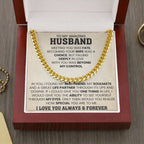 Gift for Husband from Wife - You're so special for me - Cuban Link Chain