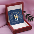 To My Mom - I will always be your little boy - Endless Love Necklace - Best Gift for Mom from Son